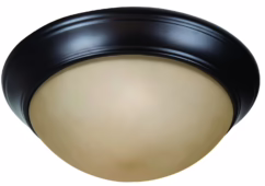 Craftmade Pro Builder Premium 2-Light 13" Ceiling Light in Oiled Bronze