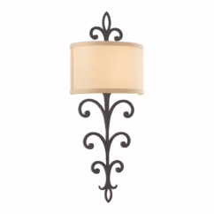 Crawford 2-Light Wall Sconce in Cottage Bronze