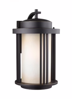 Crowell 20" Outdoor Wall Light in Antique Bronze
