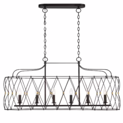 Crystorama Zucca 6-Light Traditional Chandelier in English Bronze and Antique Gold