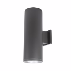 Cube Arch 2700K 1-Light LED Wall Sconce in Graphite