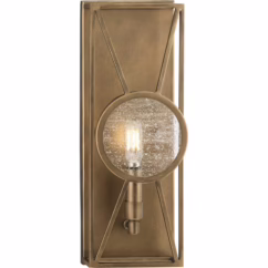 Cumberland 1-Light Wall Sconce in Aged Bronze