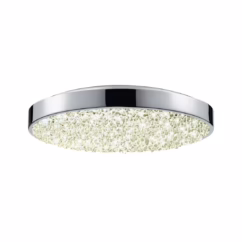 Dazzle LED Round Ceiling Light in Polished Chrome