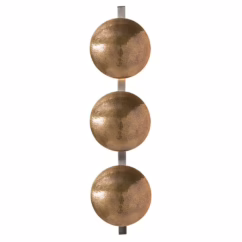 Diesel 32" 6-Light Wall Sconce in Antique Brass
