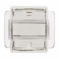 Duelle 1-Light 5.00"H LED Wall Sconce in Polished Nickel
