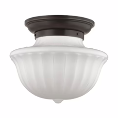 Dutchess 2-Light Ceiling Light in Old Bronze