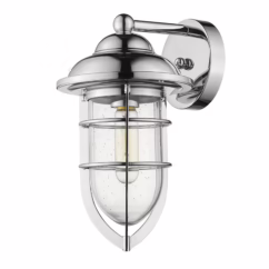 Dylan 1-Light Chrome Wall Light