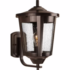 East Haven 1-Light Wall Lantern in Antique Bronze