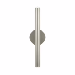 Ebell 1-Light 16.00"H LED Wall Sconce in Antique Nickel