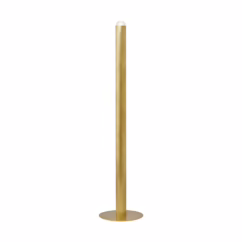 Ebell 1-Light 70.00"H LED Floor Lamp in Natural Brass