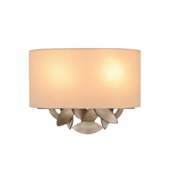 Eden 2-Light 10" Wall Sconce in Moon Silver