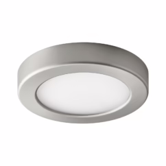 Elite 1-Light LED Ceiling Mount in Satin Nickel