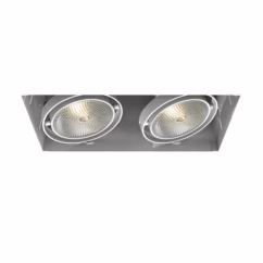 Eurofase Te222 2-Light Ceiling Light in Metal