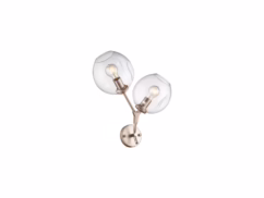 Fairfax 2-Light Wall Sconce in Brushed Brass