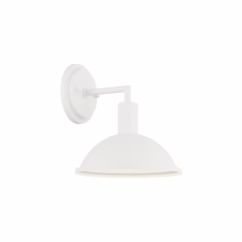 Farmley 1-Light Wall Sconce in White