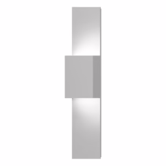 Flat Box™ 2-Light 25" Wall Sconce in Textured White