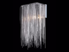 Fountain Ave 1-Light Wall Sconce in Chrome