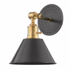 Garden City 1-Light Wall Sconce in Aged Old Bronze