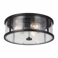 Generation Lighting Dakota 3-Light Ceiling Light in Espresso