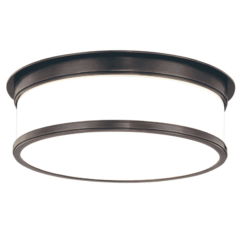 Geneva 3-Light Ceiling Light in Old Bronze