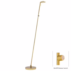 George Kovacs George'S Reading Room 50" Floor Lamp in Honey Gold - P4324-248