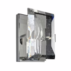 Giada 7" Wall Sconce in Stainless Steel