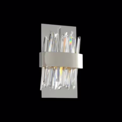 Glacier 12" Wall Sconce in Chrome