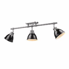 Golden Duncan 3-Light 35" Ceiling Light in Pewter