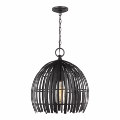 Hanalei Pendant Light in Midnight Black