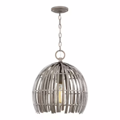 Hanalei Pendant Light in Washed Pine