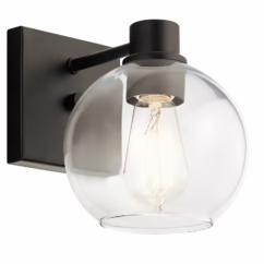 Harmony Wall Sconce 1-Light in Olde Bronze