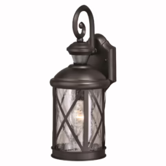 Henderson 1-Light Motion Sensor Outdoor Wall Light in Textured Black