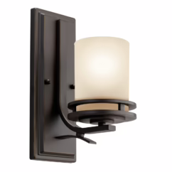 Hendrik 1-Light Wall Sconce in Olde Bronze