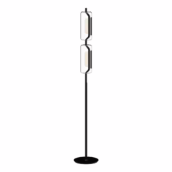 Hilo LED Floor Lamp in Black