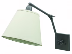 House of Troy Direct Wire 20" Library Lamp in Oil Rubbed Bronze Finish