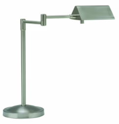 House of Troy Pinnacle Floor Lamp in Satin Nickel Finish
