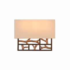 Hudson 3-Light 11" Wall Sconce in Bronze Gold