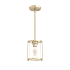 Hunter Astwood 1-Light Mini Pendant in Alturas Gold