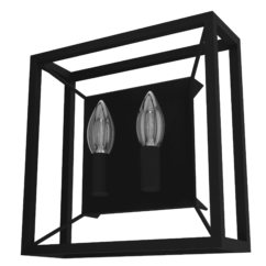 Hunter Doherty 2-Light Wall Sconce in Natural Iron