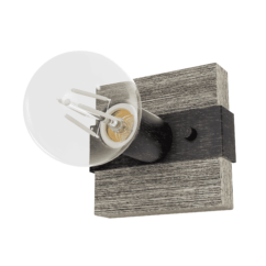 Hunter Donelson 1-Light Sconce in Brushed Iron
