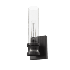 Hunter Lenlock 1-Light Wall Sconce in Noble Bronze