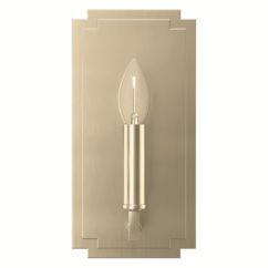 Hunter Zoanne 1-Light Wall Sconce in Alturas Gold