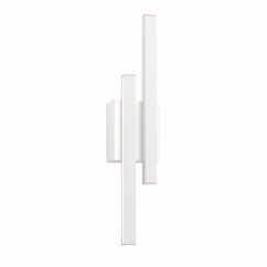 Idril 2-Light 22" Wall Sconce in White