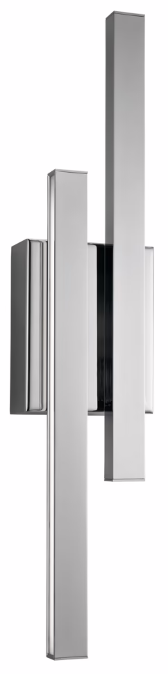Idril 22.25" LED Wall Sconce in Chrome