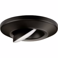 Intrinsic LED 1-Light LED Flush Mount in Antique Bronze