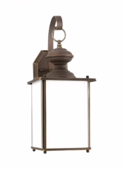 Jamestowne 17 Outdoor Wall Light in Antique Bronze