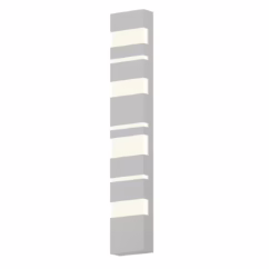 Jazz Notes 36" LED Wall Sconce in Textured White