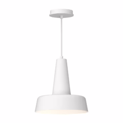 Juliana 1-Light Pendant in White