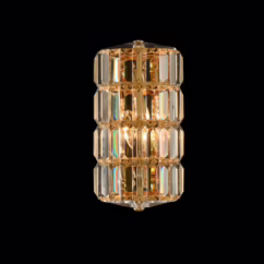 Julien 2-Light 12" Wall Sconce in 18K Gold
