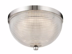 Kalco Portland Ceiling Light in Polished Nickel - 512141PN